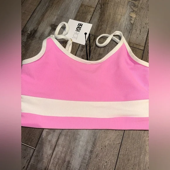 Beach Riot Prism Pink Egret Bikini Small/Medium NWT - Picture 5 of 6